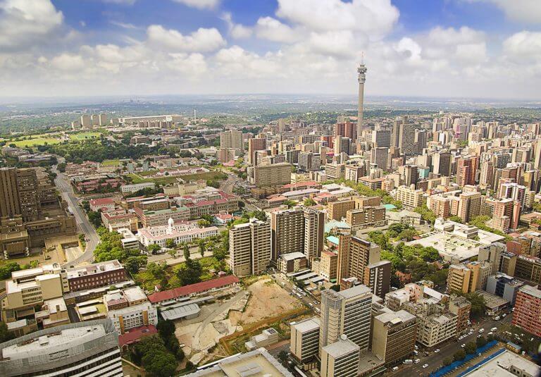 Johannesburg, hotels en omgeving